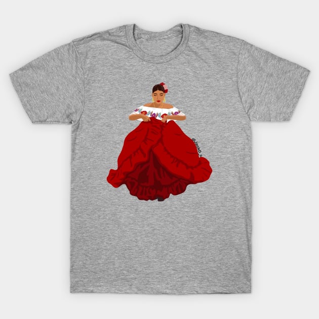 Folklorico dancer T-Shirt by Jack00